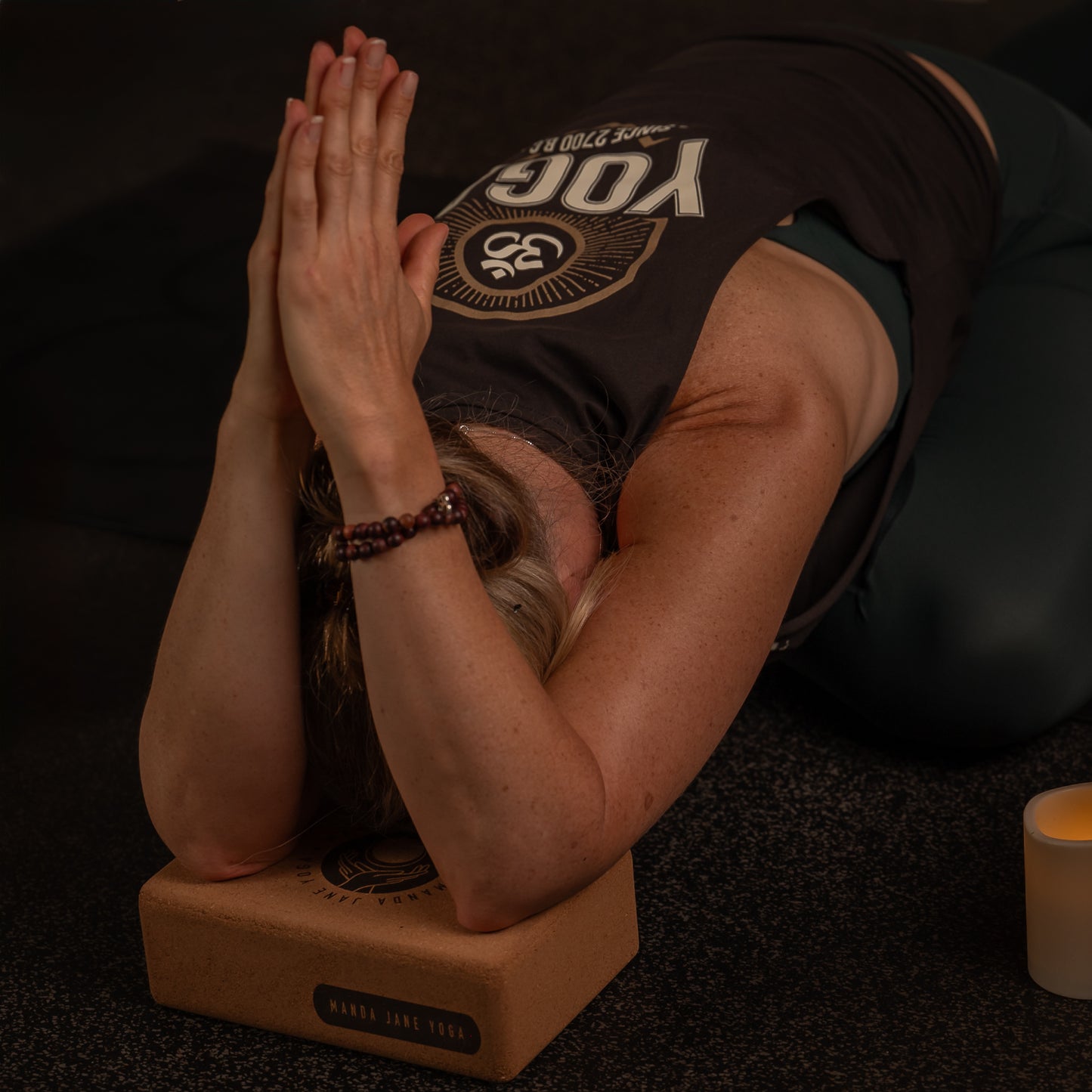 Natural Cork Yoga Block